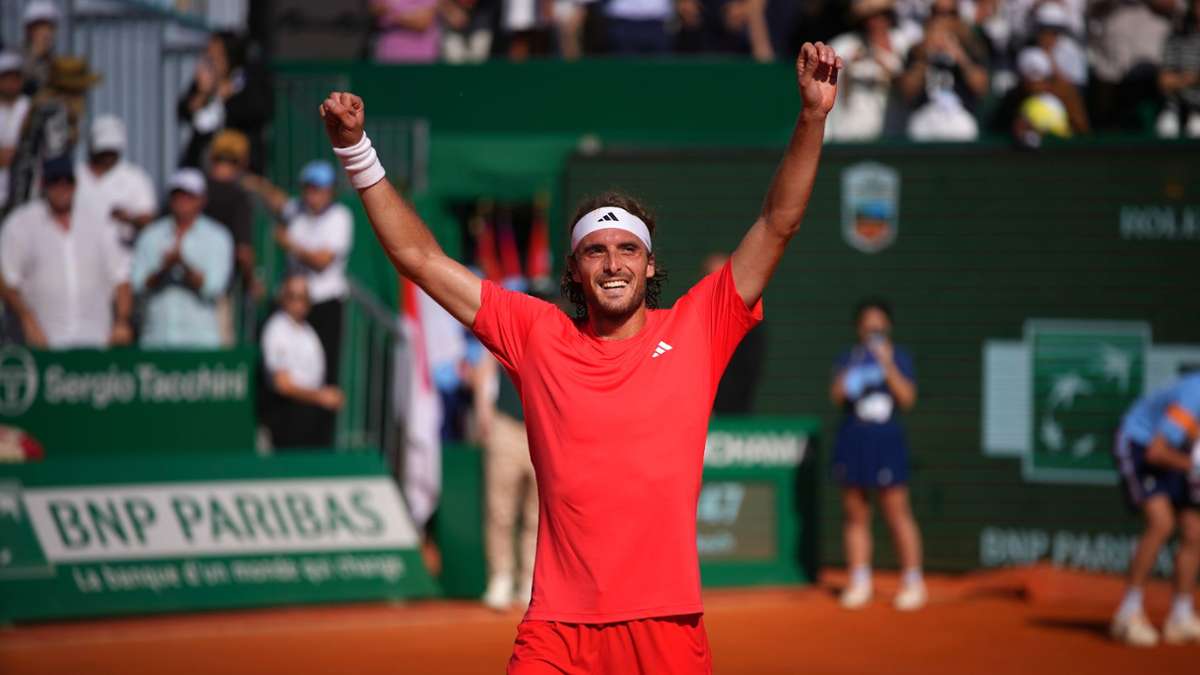 Tennis: Grieche Tsitsipas gewinnt Turnier in Monte-Carlo