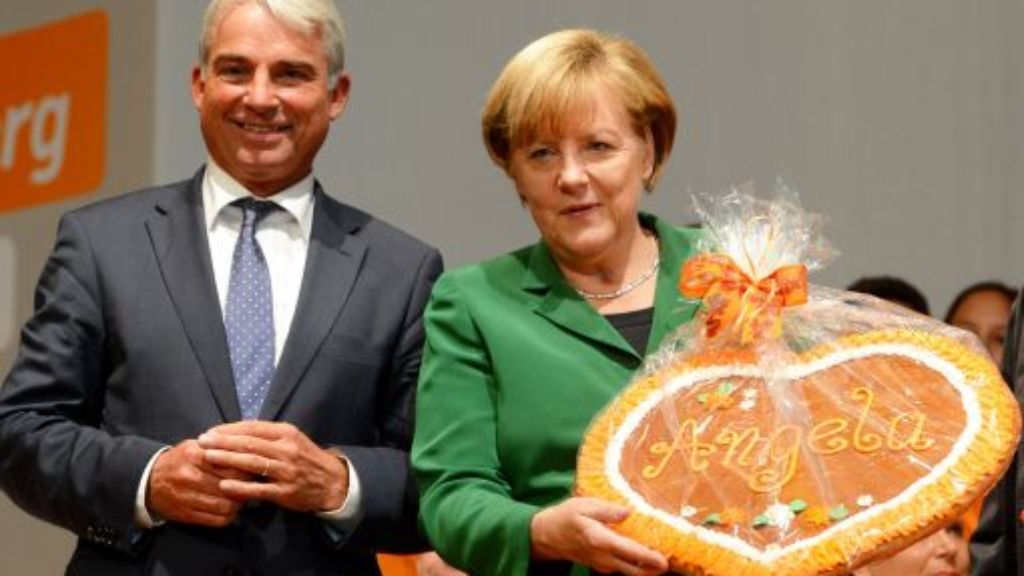 Merkel bei Südwest-CDU: Wir müssen kämpfen, es wird knapp