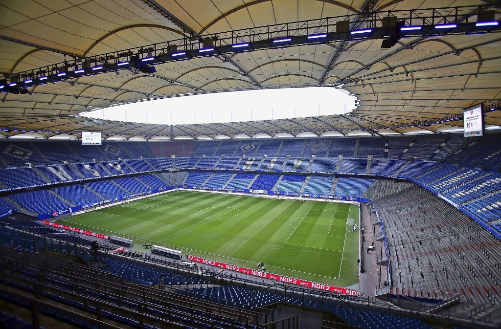Volksparkstadion in Hamburg, Kapazität: 51.500 Plätze, Heimverein: Hamburger SV, Turniere: WM 1974, EM 1988, WM 2006