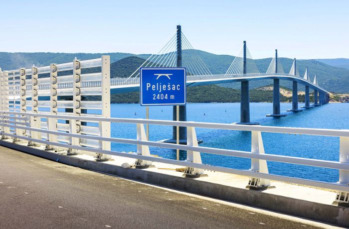 Peljesac-Brücke in Kroatien: Neue Abkürzung über die Adria