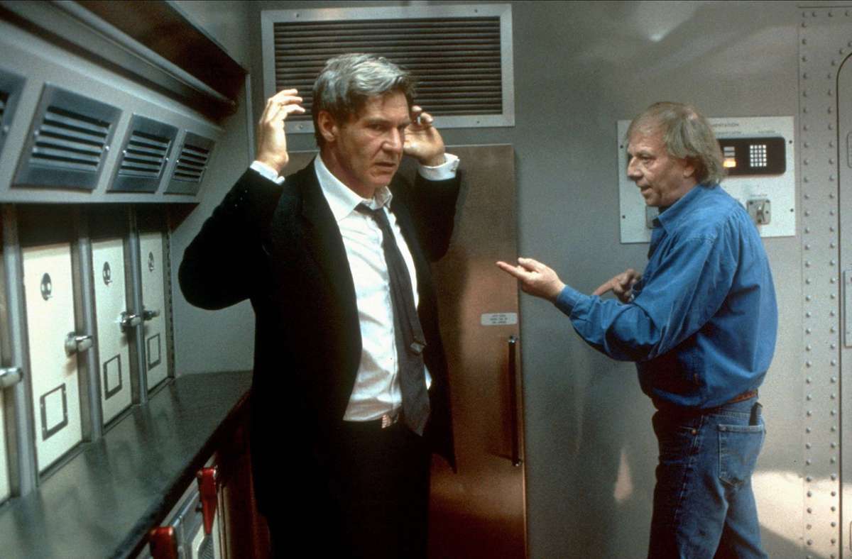 Bei „Air Force One“ (1997) konnte Wolfgang Petersen mit Harrison Ford arbeiten.