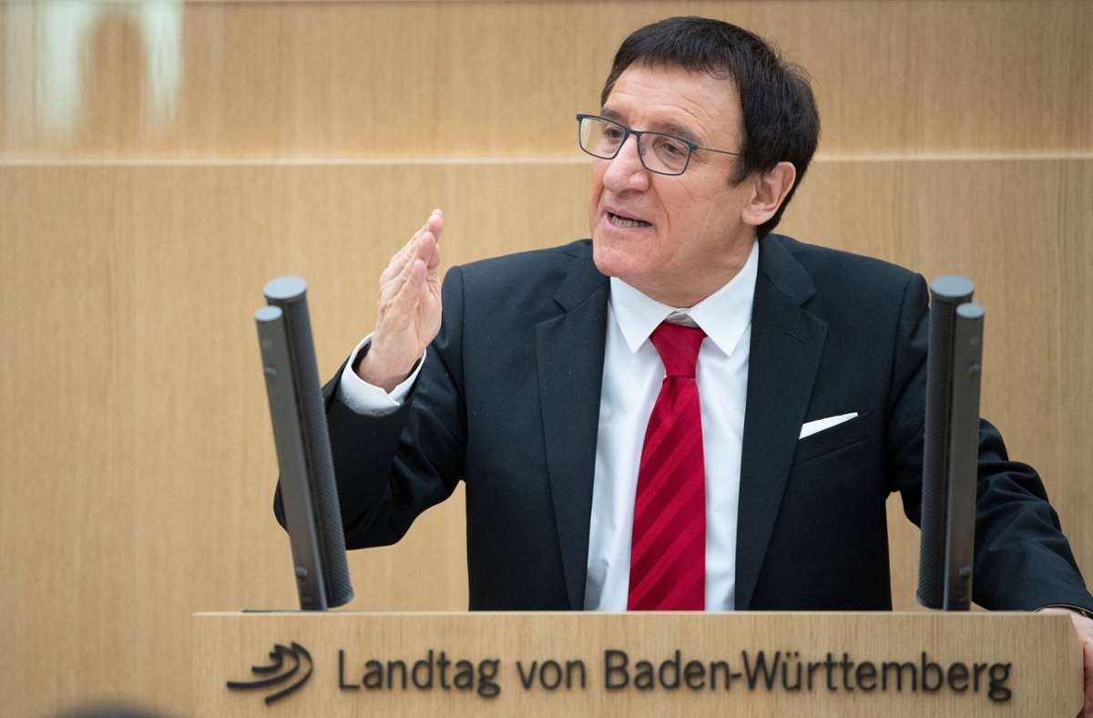 Wolfgang Reinhart, Vorsitzender der CDU-Fraktion im Landtag von Baden-Württemberg, bekommt derzeit Gegenwind aus der eigenen Partei zu spüren. (Archivbild) Foto: dpa/Marijan Murat