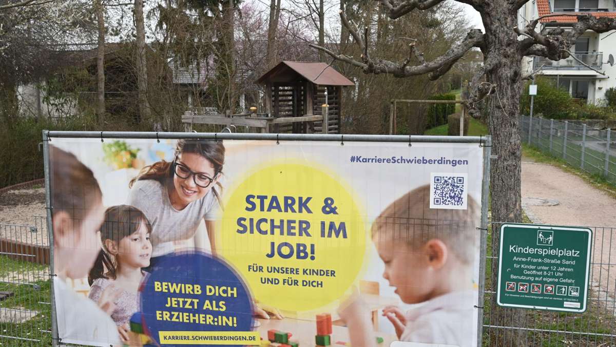Kita-Mangel in Schwieberdingen: 500 Euro Prämie für neue Mitarbeiter in der Kinderbetreuung