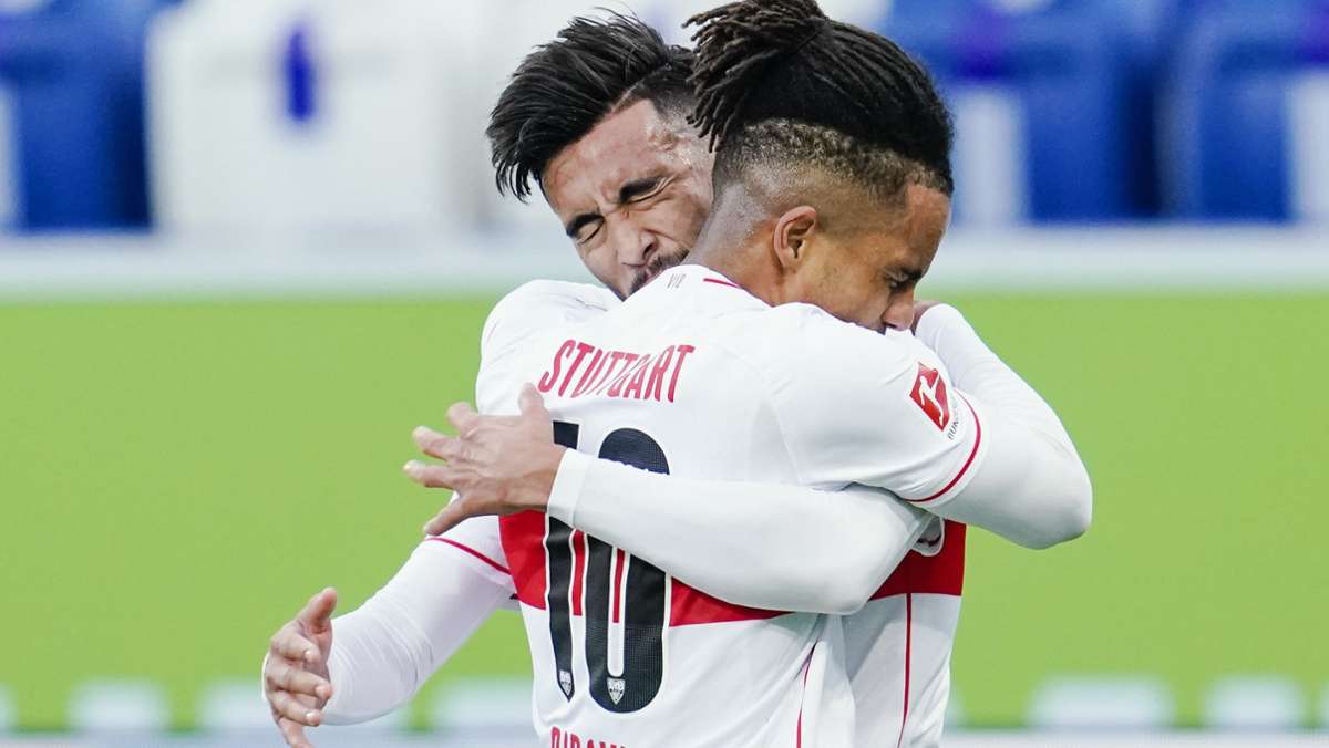 VfB Stuttgart gegen TSG Hoffenheim: Fans feiern und bangen: „Gonzalez  mehr wert als die Daimler-Anteile“