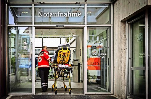 Tatort Notaufnahme: Die Übergriffe aufs Personal nehmen zu. Foto: Lichtgut/Achim Zweygarth