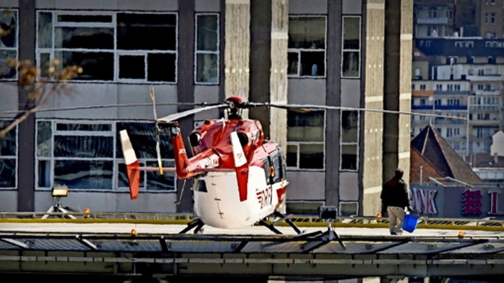 Unfall am Klinikum Stuttgart: Rotorblatt verletzt Klinikmitarbeiter tödlich am Kopf