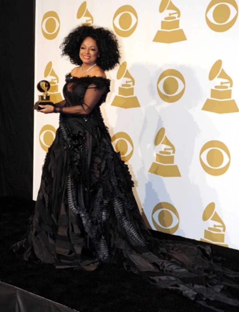 Den Grammy für ihr Lebenswerk bekam Diana Ross.