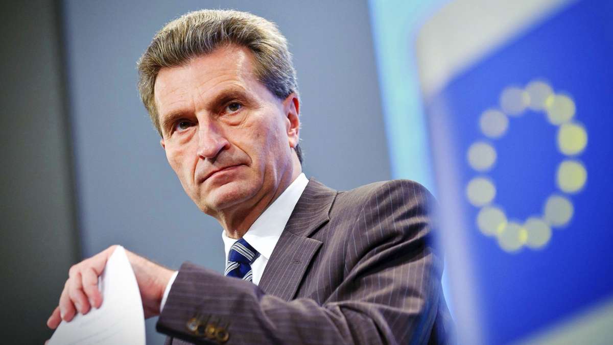 Günther Oettinger: Der Schwabe und seine zahlreichen Jobs