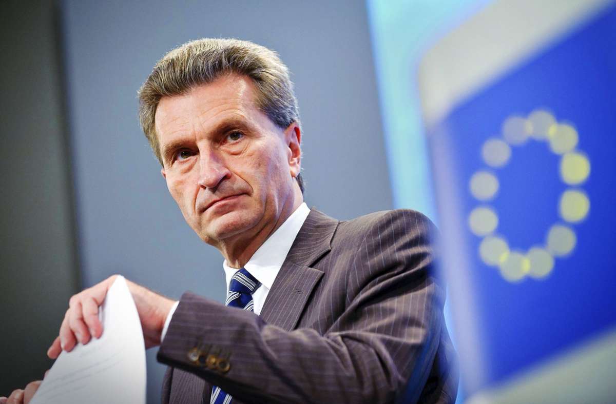 Vielbeschäftigt ist Günther Oettinger auch im Ruhestand. Foto: imago stock&people