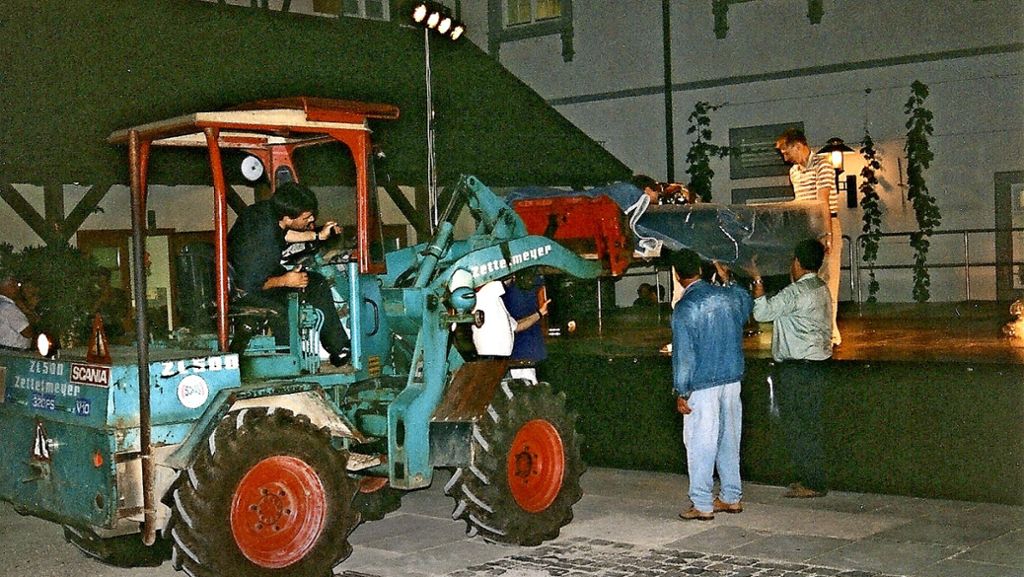 25 Jahre Musik auf Schloss Filseck: Der Dirigent fährt Traktor