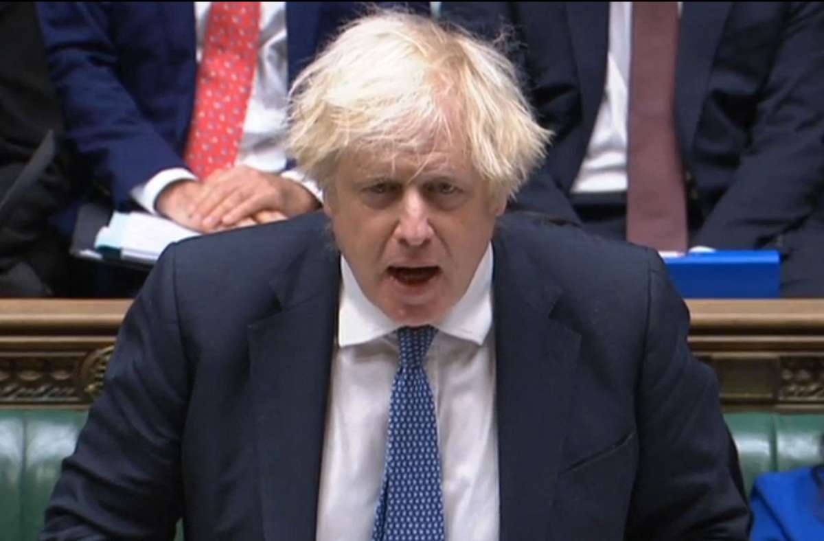 Boris Johnson kündigte am Mittwoch einen  „diplomatischen Boykott“ der Winterspiele in Peking an. Foto: AFP