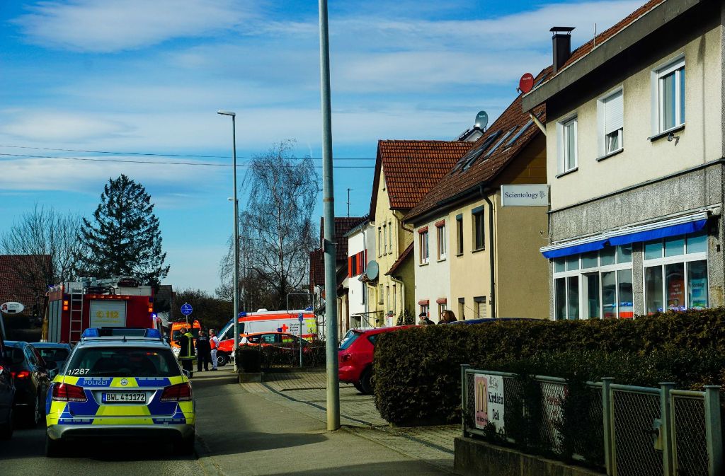 In Kirchheim unter Teck soll ein 26-Jähriger ein Feuer in einem Gebäude gelegt haben, das von der Scientology-Organisation genutzt wird. Foto: SDMG