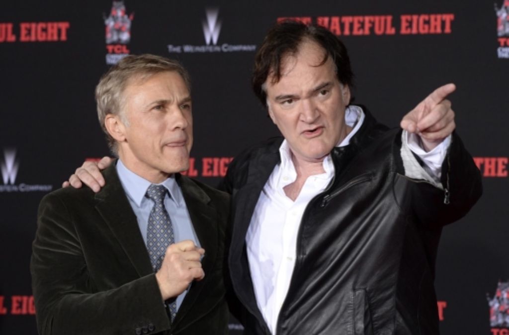 Christoph Waltz (links) und Quentin Tarantino.
