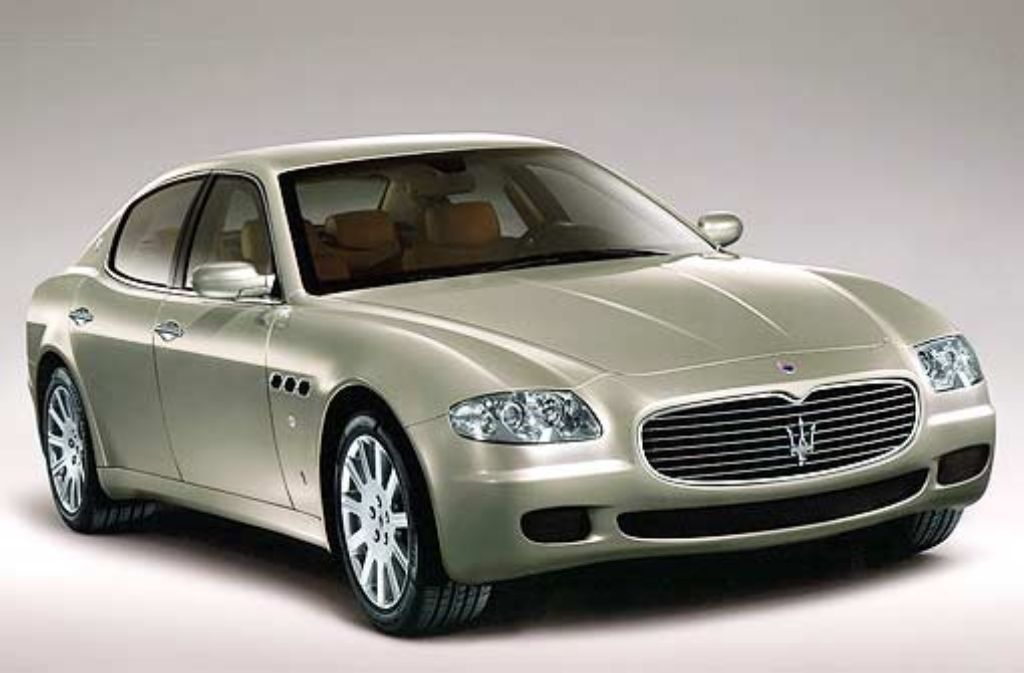 ...ein Maserati dieser Bauart mit einem Neuwert von 114.000 Euro, Chauffeur nicht inklusive.