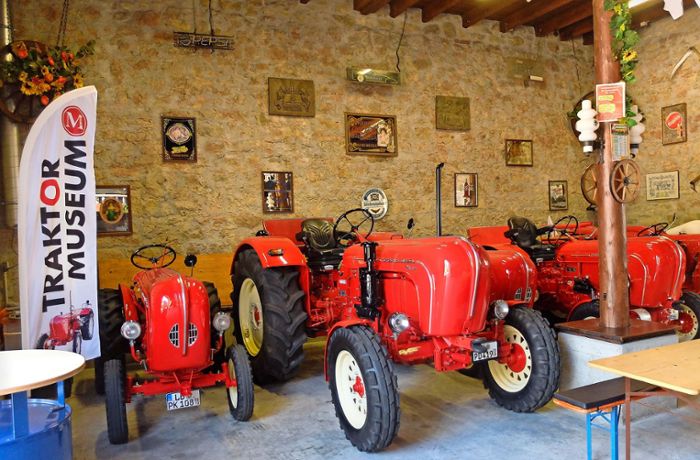 Museum in Hofen: Traktor-Museum zeigt Prototyp von Porsche-Diesel