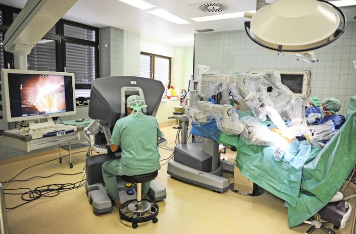 OP-Roboter verbessert urologische Behandlungen