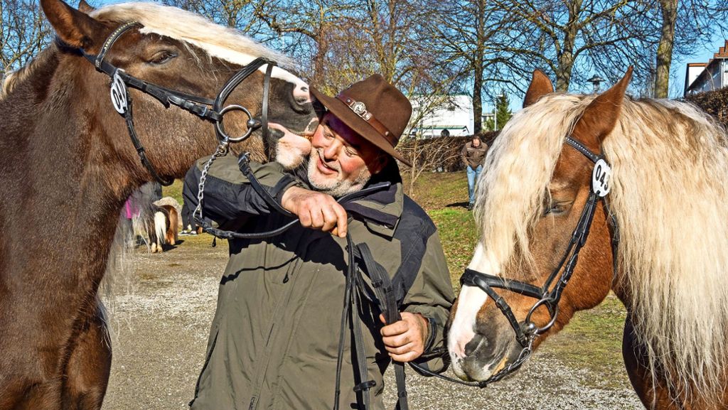 Pferdemarkt und Faschingsumzug in Herrenberg: Tierische Miss-Wahl und närrisches Treiben