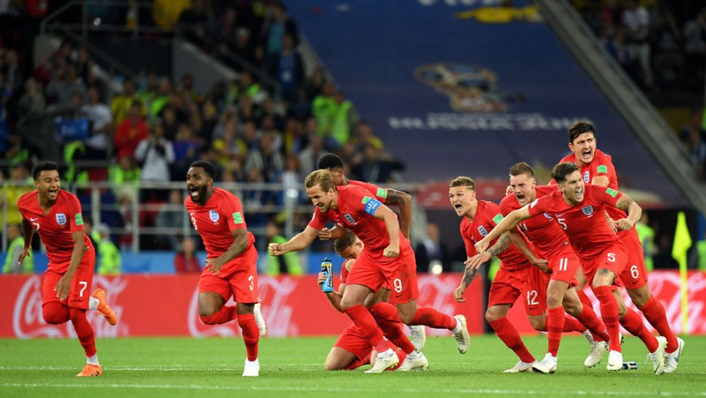  England kann doch Elfmeterschießen. Im Achtelfinale der WM in Russland gewinnen die Engländer gegen Kolumbien nach der Entscheidung vom Punkt. Sie treffen im Viertelfinale auf Schweden. 