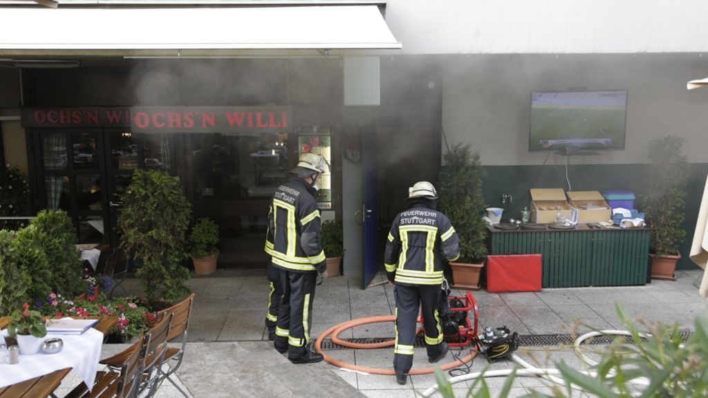 Stuttgart-Mitte: Brand im Ochs’n Willi – Gebäude evakuiert