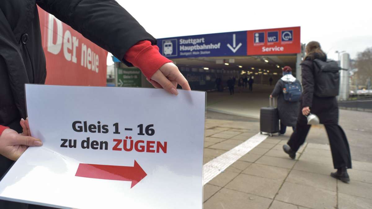 Hauptbahnhof in Stuttgart: Was sagen Fahrgäste zur neuen Wegführung?
