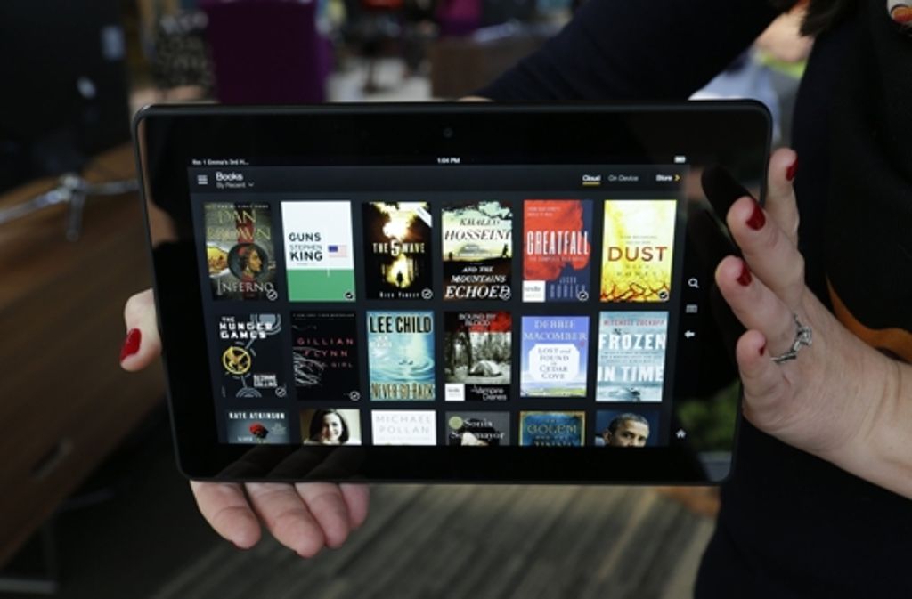 Amazon stellt die beiden neuen Kindle Fire HDX-Tablets vor.
