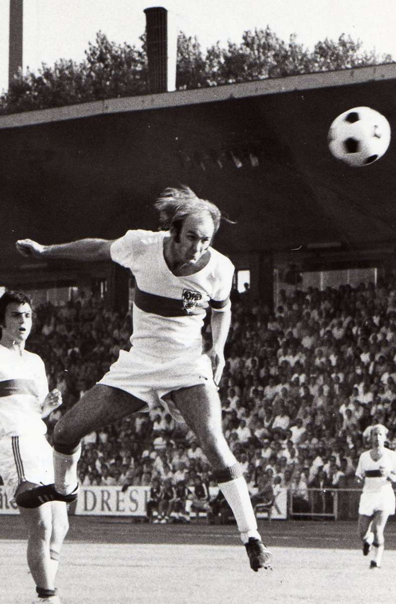 Horst Köppel war zwei Jahre lang Kapitän des VfB Stuttgart: von 1971 bis 1973.