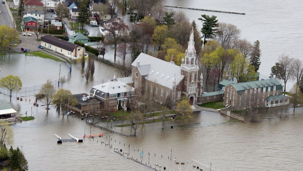 Unwetter in Kanada: Ein Toter bei schweren Überschwemmungen