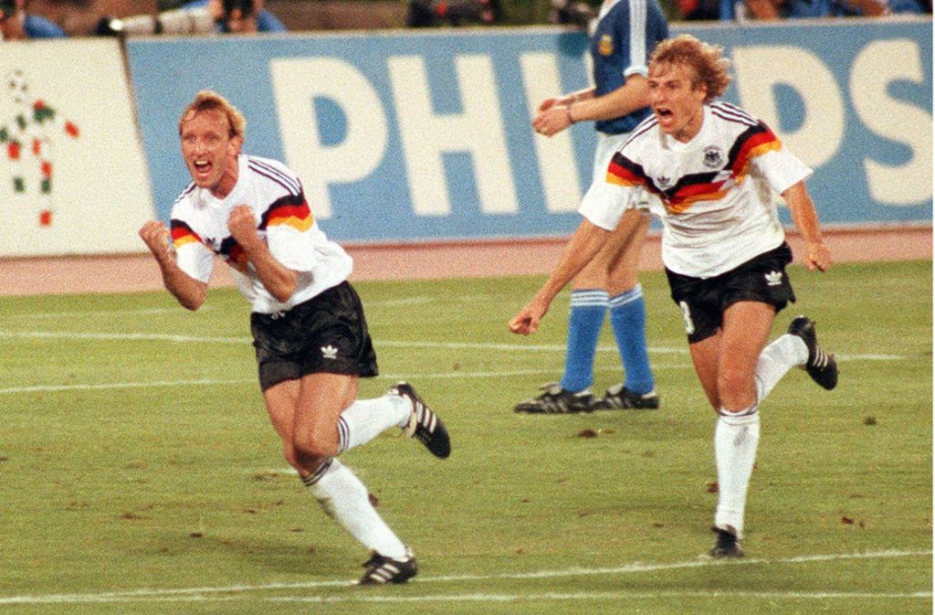 Andreas Brehme, geboren 1960, erzielte das 1:0 im WM-Finale 1990 gegen Argentinien. Sein Heimatverein ist der 1. FC Kaiserslautern, er spielte aber auch für den FC Bayern, Inter Mailand und Real Saragossa.