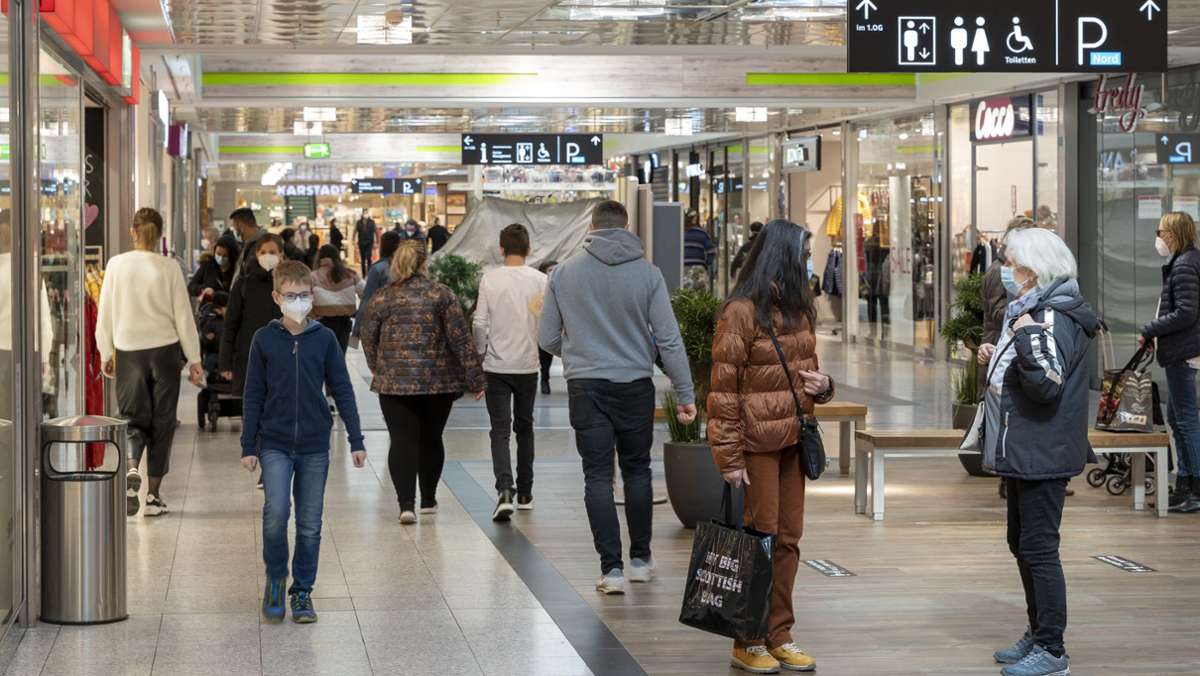 Inzidenz im Kreis Böblingen steigt: Die freie  Ladenöffnung ist am Donnerstag vorbei