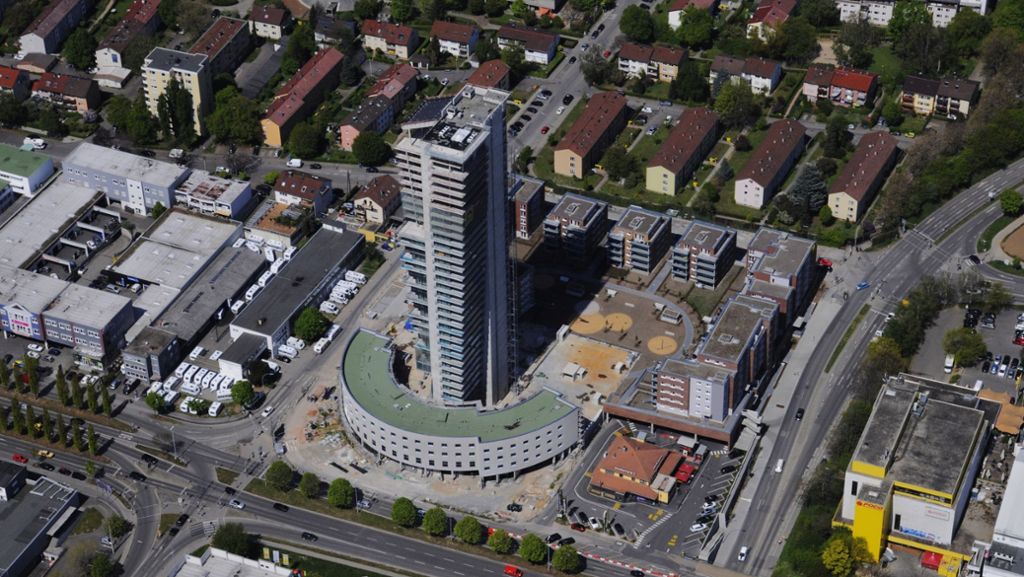 Gewa-Tower in Fellbach unter der Lupe: Der  Turm wird jetzt auf Mängel geprüft