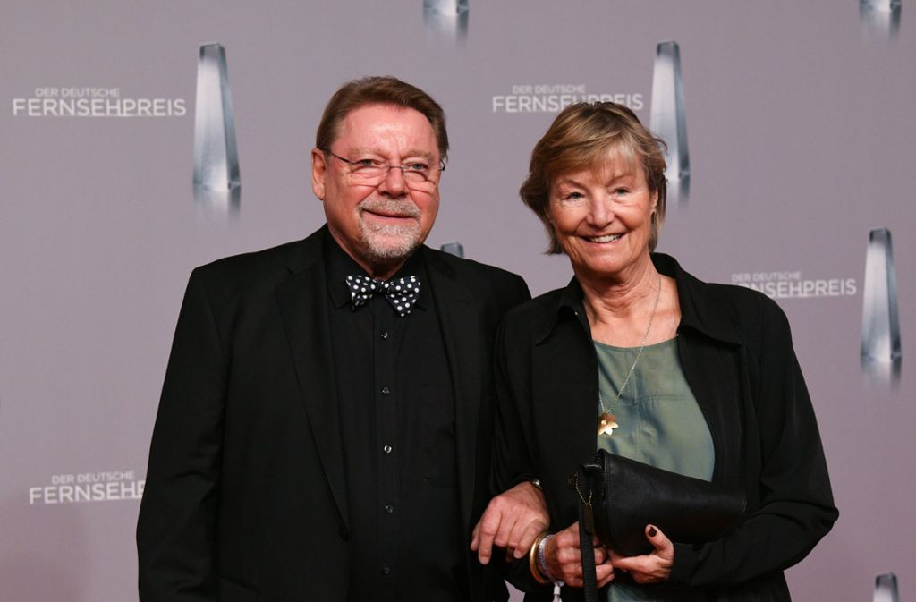 Entertainer Jürgen von der Lippe und seine Frau Anne Dohrenkamp.