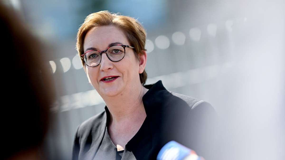 Klara Geywitz kommt in der Studie auf ein Ergebnis von 12,3. Die SPD-Politikerin ist Bundesministerin für Wohnen, Stadtentwicklung und Bauwesen.