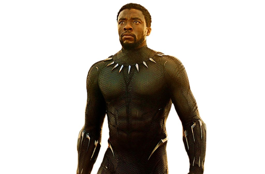 Chadwick Boseman als afrikanischer Superheld „Black Panther“