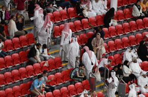 Haben Katars Fans schon keine Lust mehr?