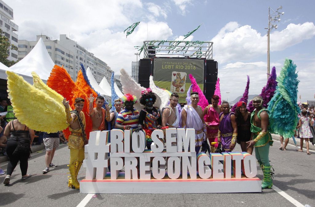 „Rio ohne Vorurteile“ war ein Motto der Gay Pride dieses Jahr.