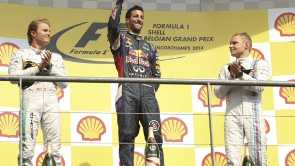 Formel 1: Großer Preis von Belgien: Ricciardo triumphiert bei Spa-Spektakel