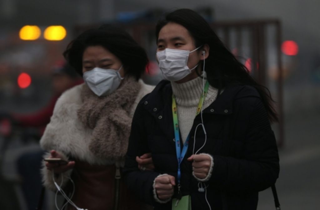 Die Menschen haben Angst, dass die stark verschmutze Luft sie krank machen könnte.