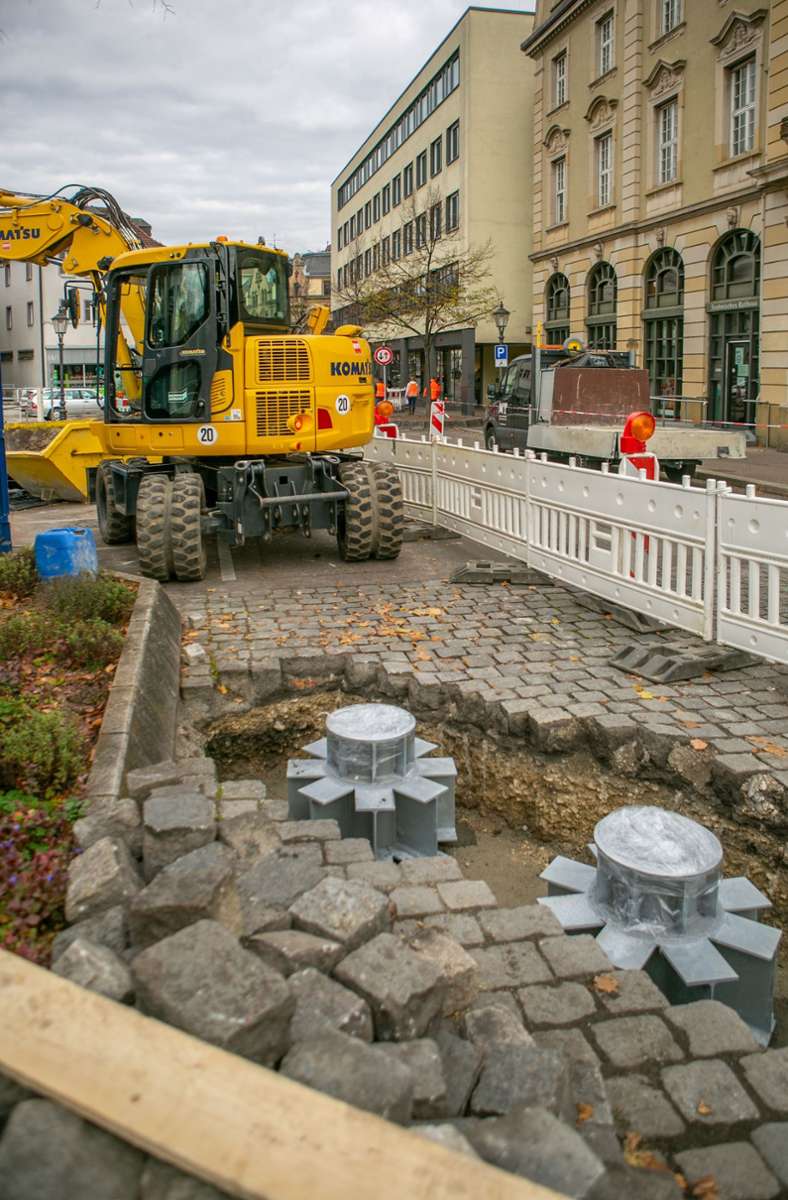Mitte Dezember sollen die Bauarbeiten in der Ritterstraße laut Plan der Stadt abgeschlossen sein.