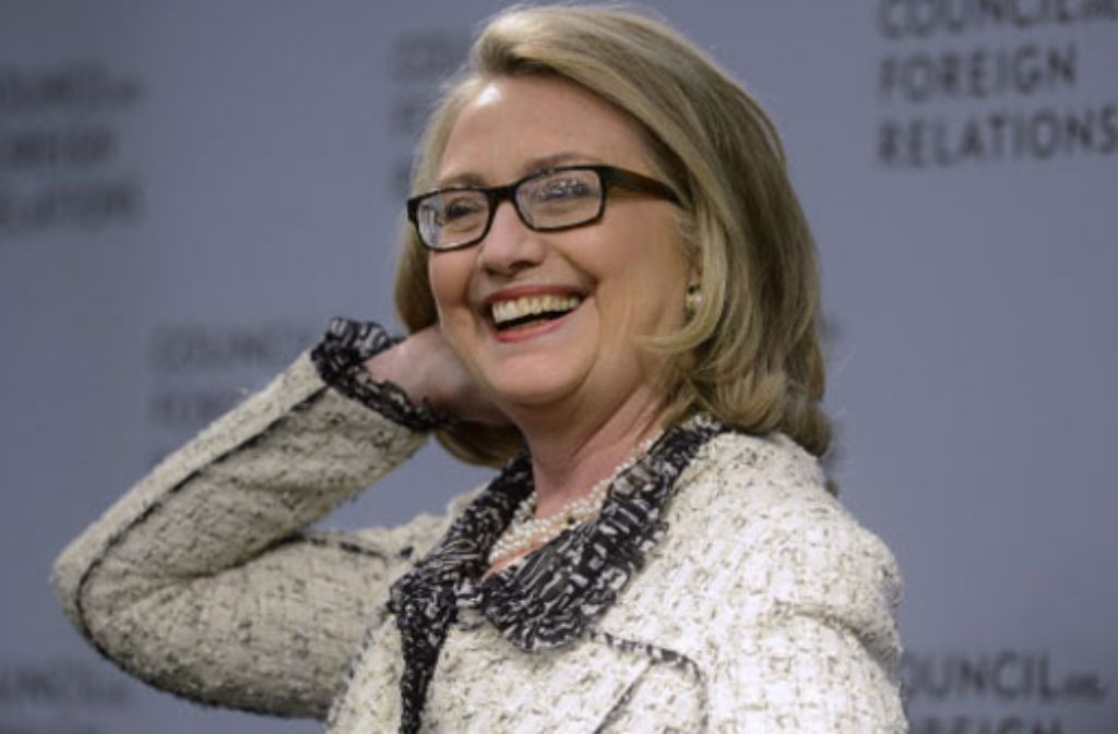 Platz 6: Die frühere US-Außenministerin Hillary Clinton