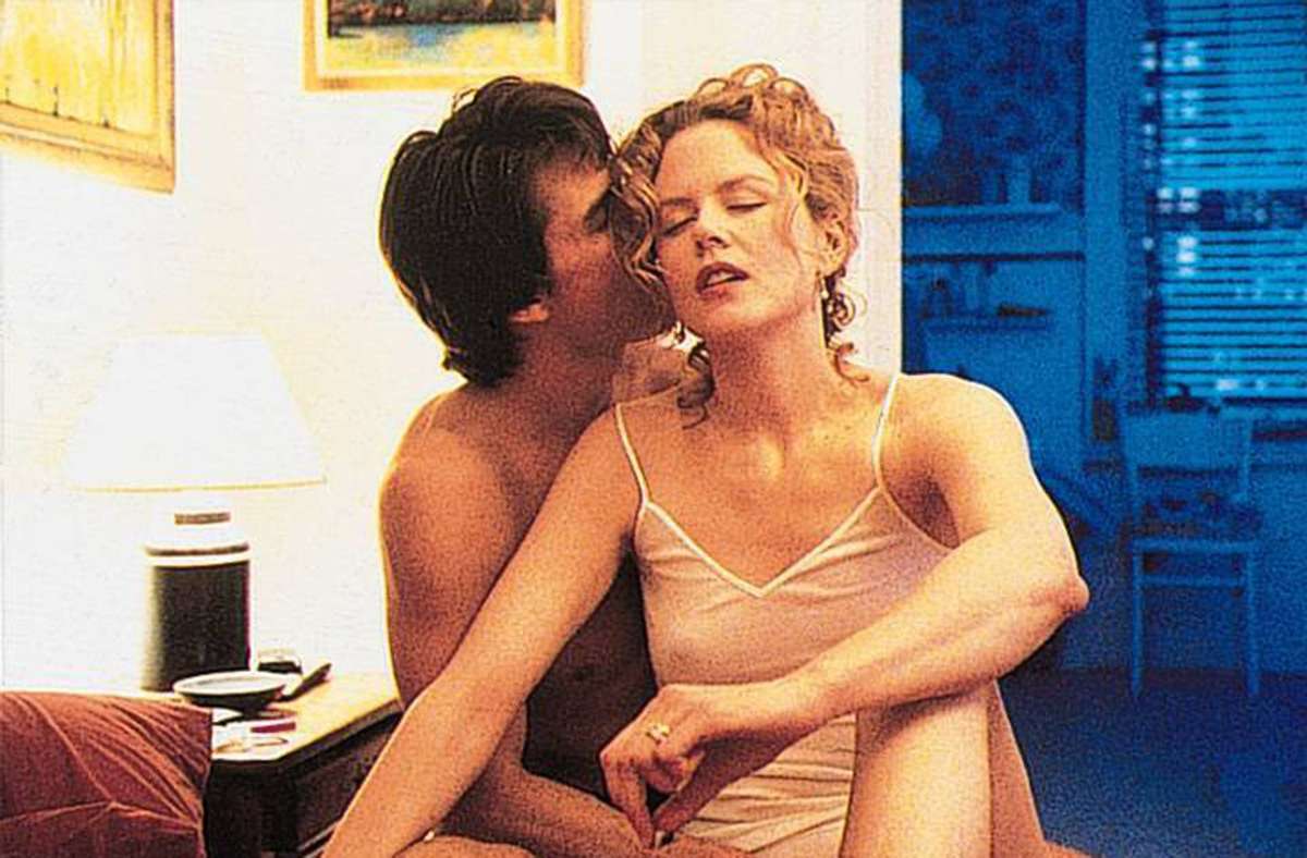 Tom Cruise mit Nicole Kidman in „Eyes wide shut“ (1999). Die beiden waren auch privat ein Paar.
