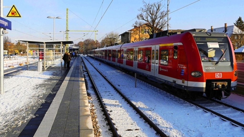 Renningen/Böblingen: Die S-Bahn 60 erlebt ihr erstes Mal