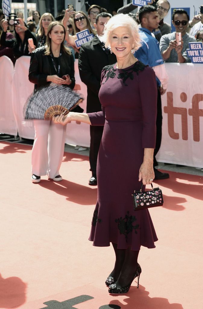 Die britische Schauspielerin Helen Mirren hat sich die Premiere von „The Leisure Seeker“ angesehen.