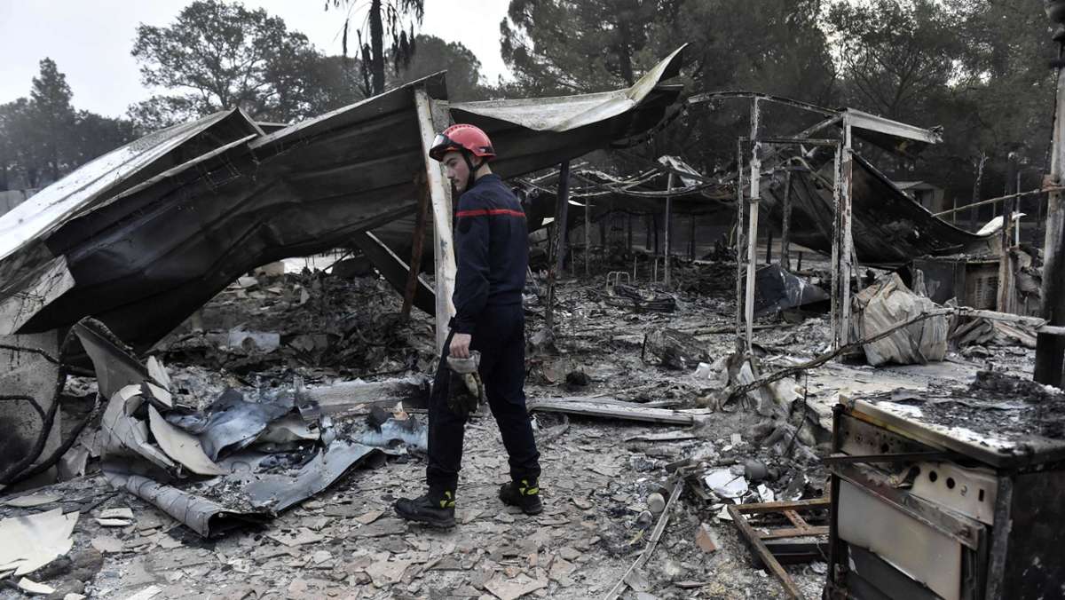 Großbrand in Südfrankreich: Touristen können auf Campingplätze zurückkehren