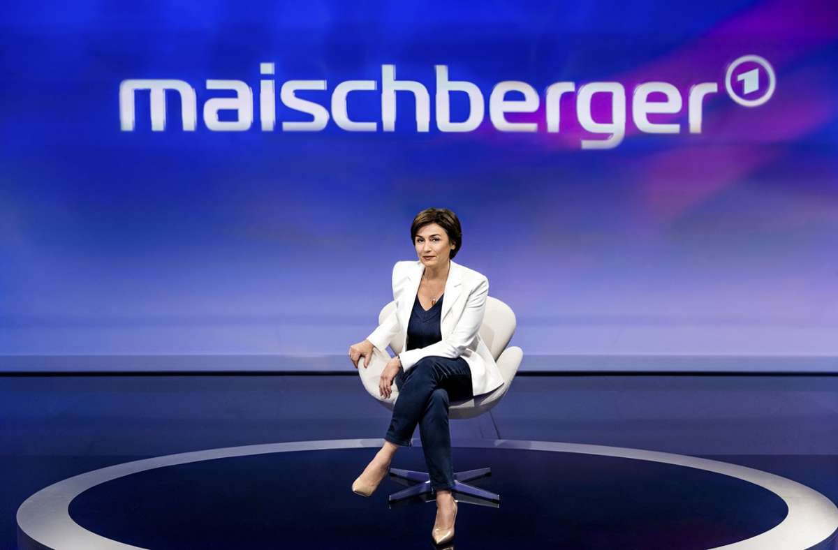 Sandra Maischberger empfängt zwei Mal die Woche Gäste in ihrer Talkshow. Foto: dpa/Thomas Kierok