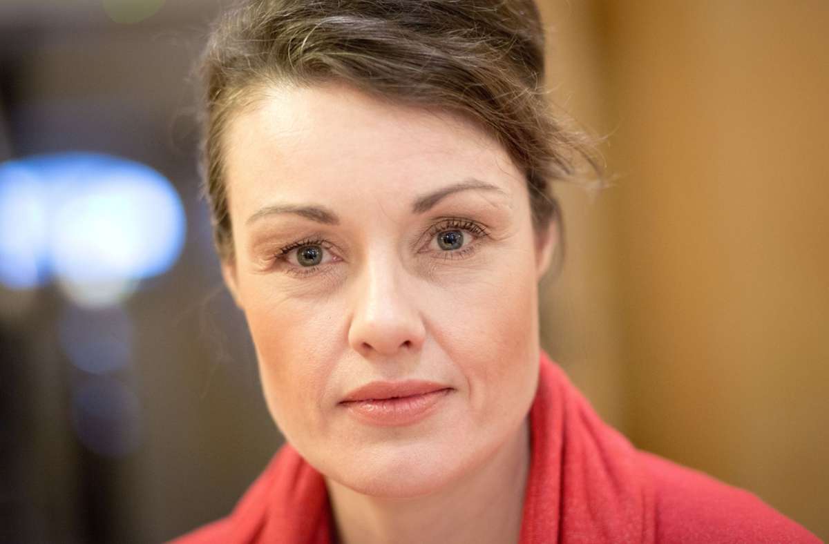 Katja Kraus fordert eine zeitgemäße Führung und mehr Frauen beim  DFB. Foto: dpa/Christian Charisius