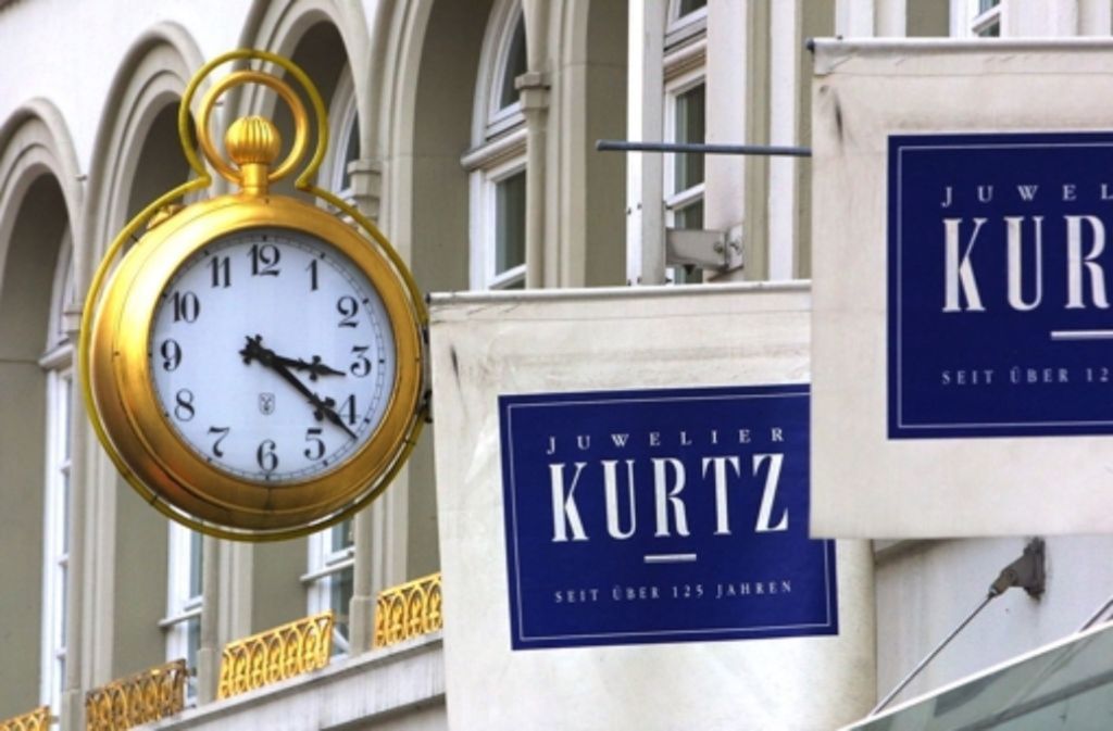 Juwelier Kurtz ist im Jahr 1886 gegründet worden - Ende 2003 hat das Juweliergeschäft in der Königstraße aufgegeben