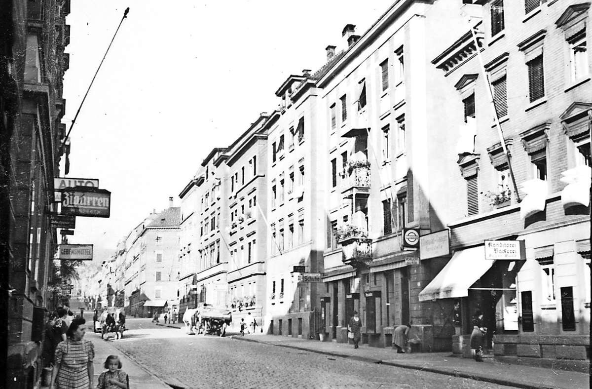 Ihre Familie hatte in der quirligen Gutenbergstraße ein Flaschnerei- und Sanitärgeschäft.