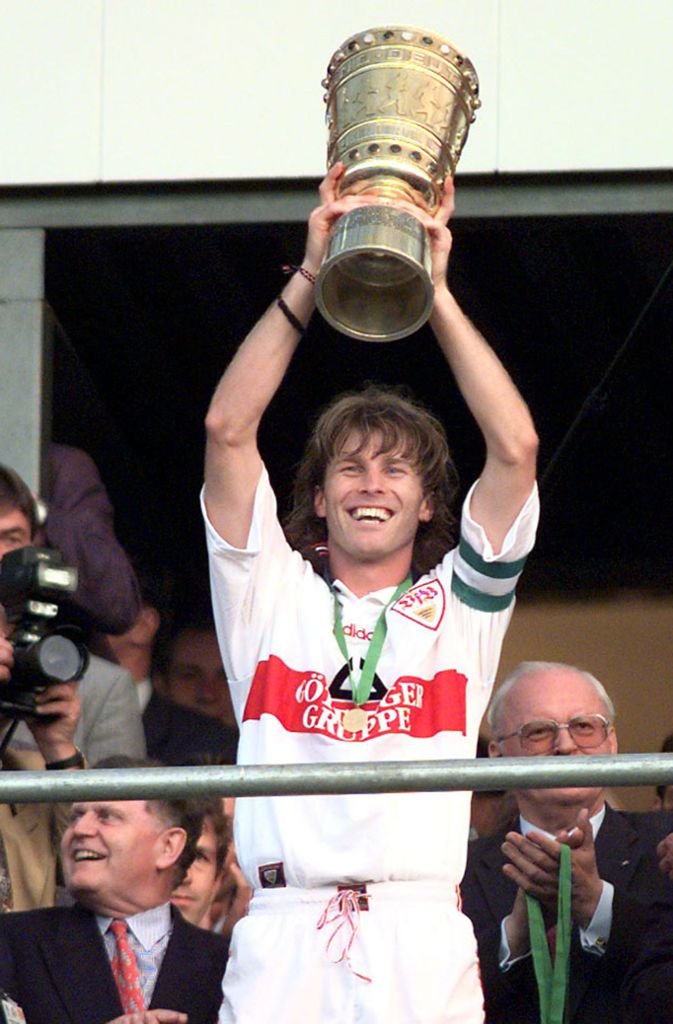 Kapitän der Pokalsieger-Elf 1997: Frank Verlaat