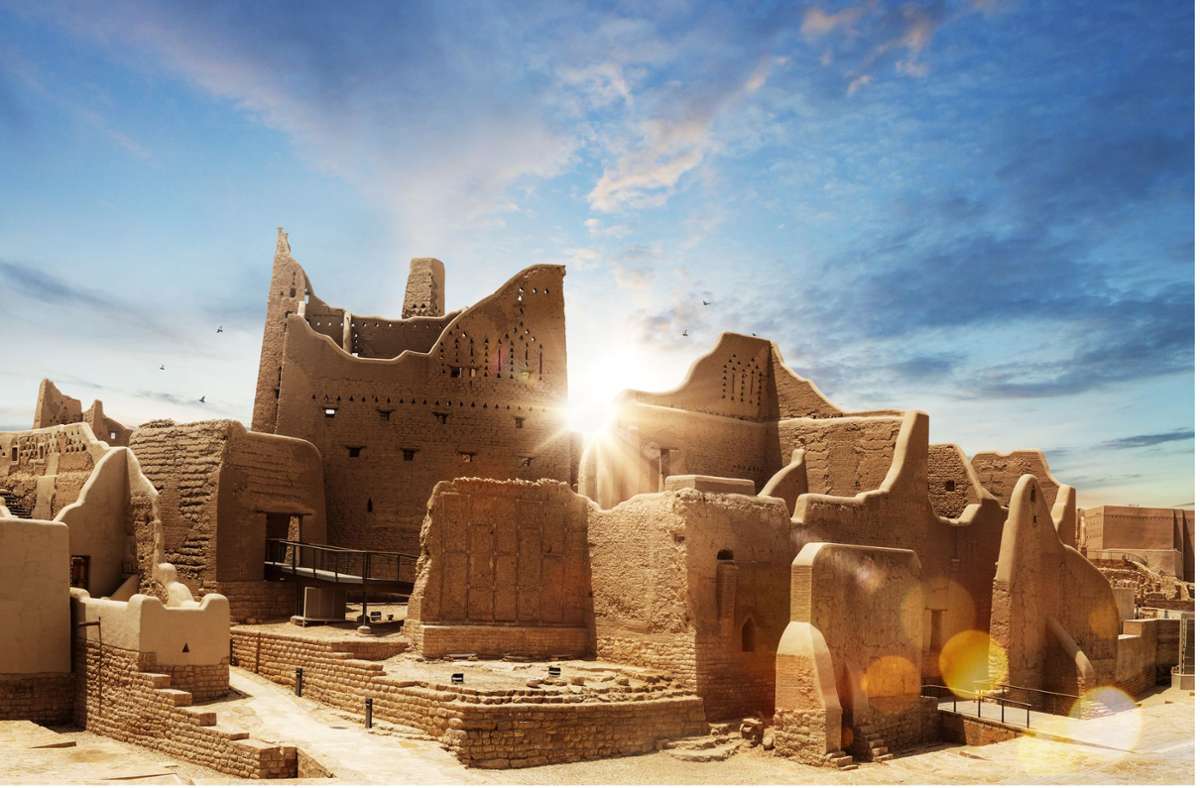 Die Palastanlage At-Turaif aus dem 15. Jahrhundert ist die Wiege des saudischen Staates.