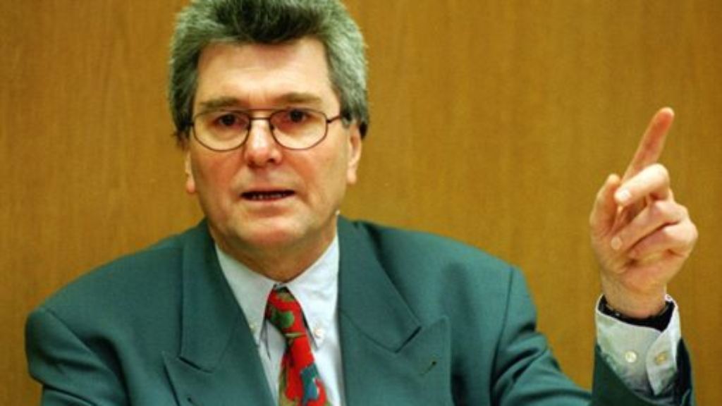 Im Alter von 74 Jahren: Ehemaliger Umweltminister Harald Schäfer gestorben
